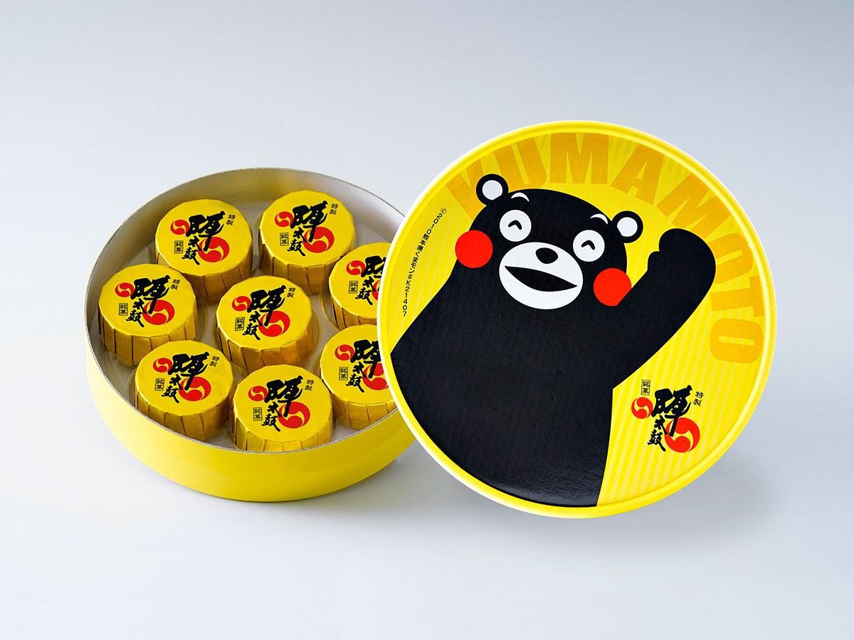お菓子の香梅 ハッピー陣太鼓（くまモンパッケージ）