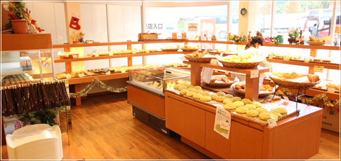 【ポイント2】当店自慢のパンでリフレッシュ♪