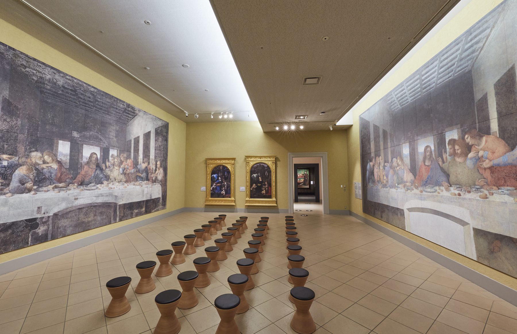 大塚国際美術館／最後の晩餐＜修復前＞＜修復後＞※写真は大塚国際美術館の展示作品を撮影したものです